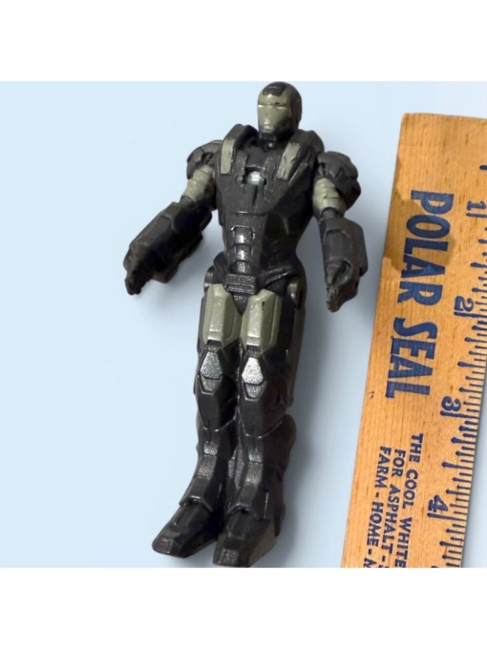 2010 War Machine 4.5" Iron Man Burger King Action Figure Avengers Marvel Comics